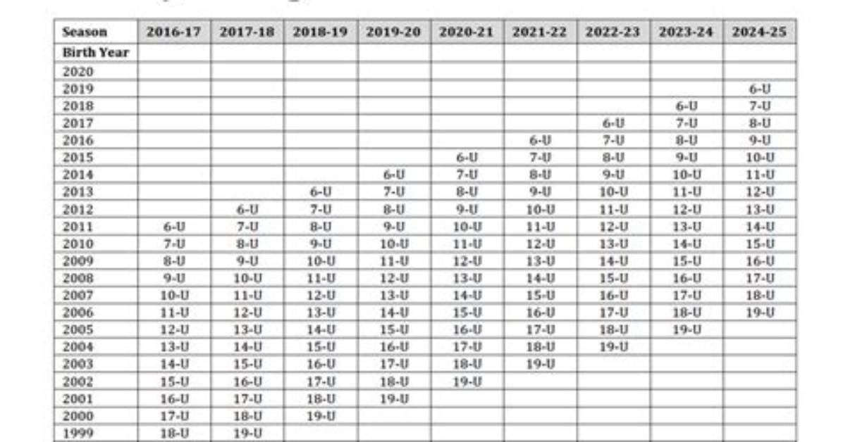 2008 Birth Year Age Chart Exact Month by Month Breakdown And