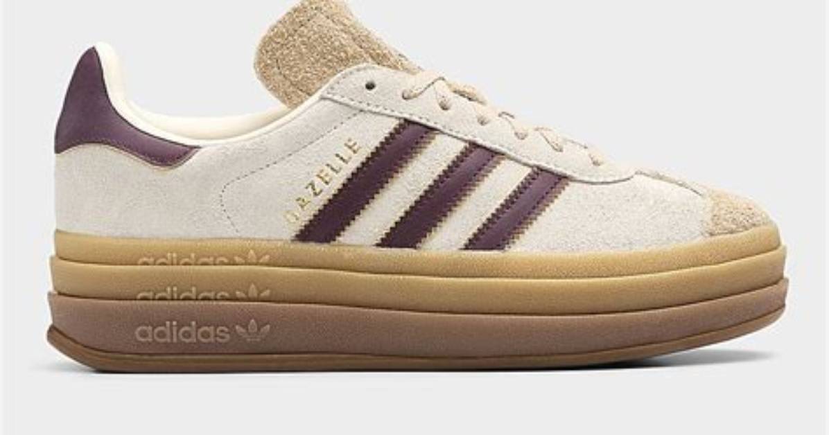 Adidas Gazelle Platform on Foot Real Height Fit And