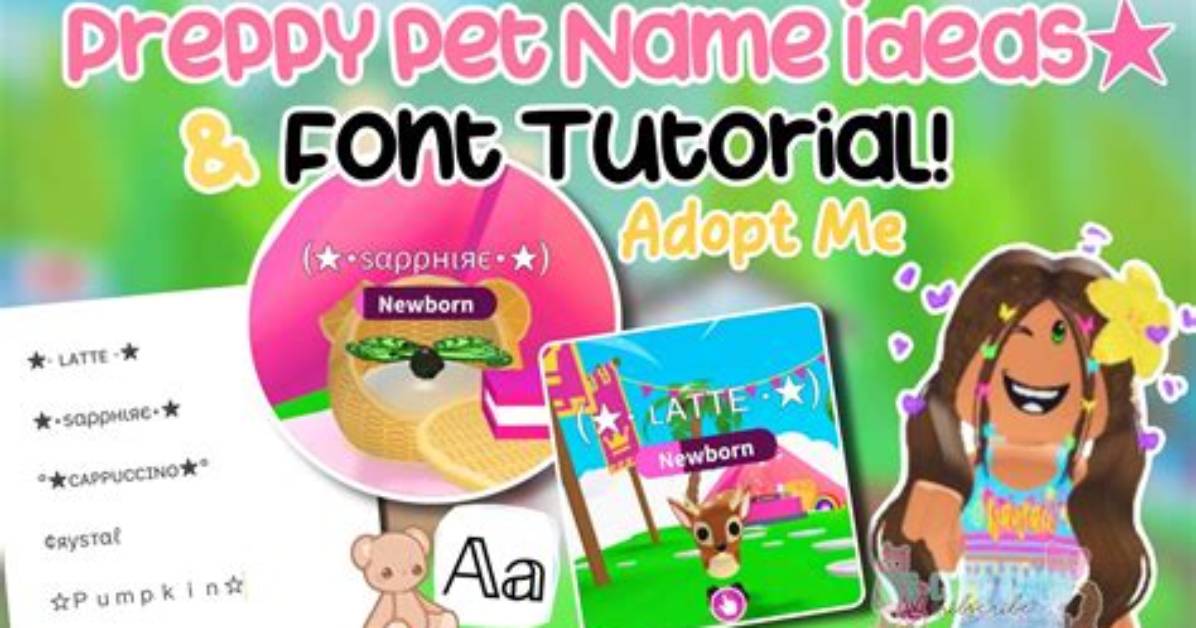 Adopt Me Fonts Visual Guide How Popular Text Styles Actually Render In