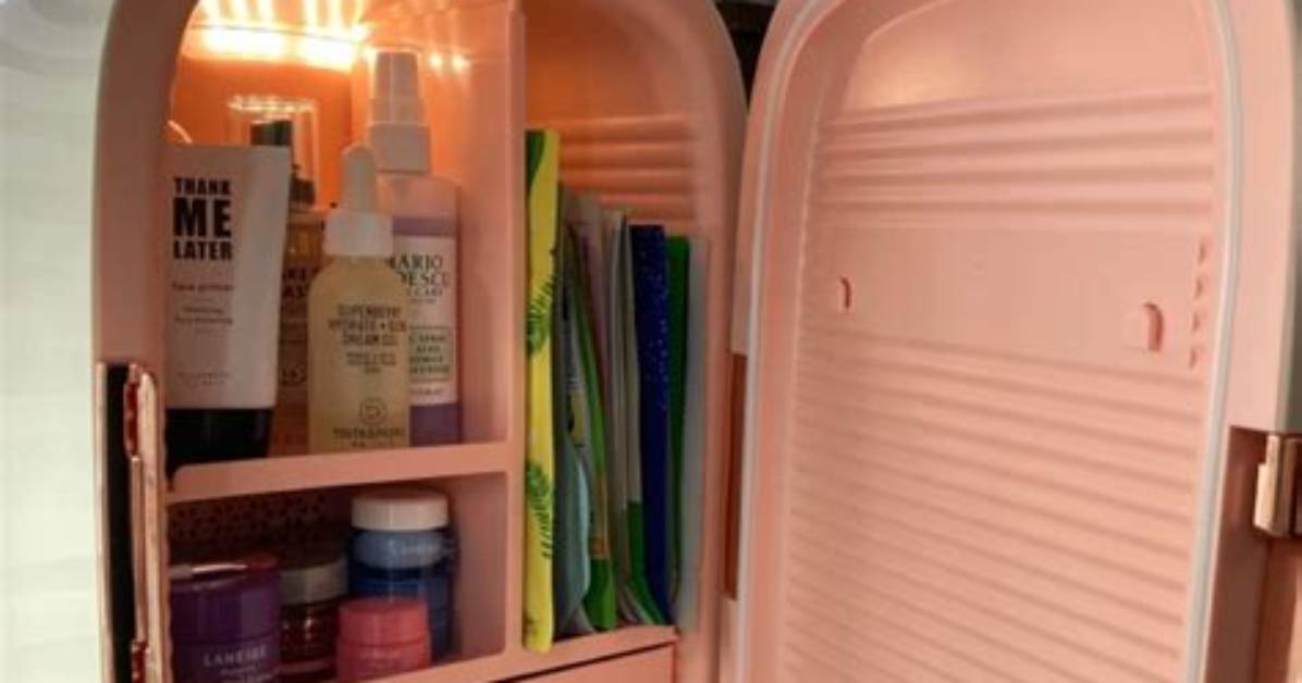 Aesthetic Mini Fridge Nightstands Hands on Design And