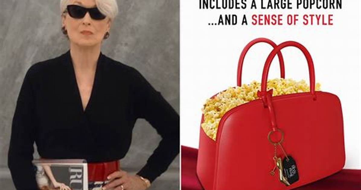 Amc the Devil Wears Prada 2 Popcorn Purse Launch Rollout Dates And