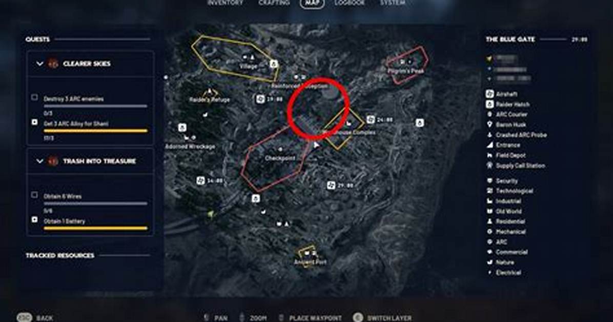 Arc Raiders Blue Gate Confiscation Room Secret Loot Stash and Key