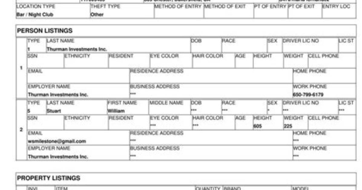 Austin Rackley Stockyards Incident Police Reports And