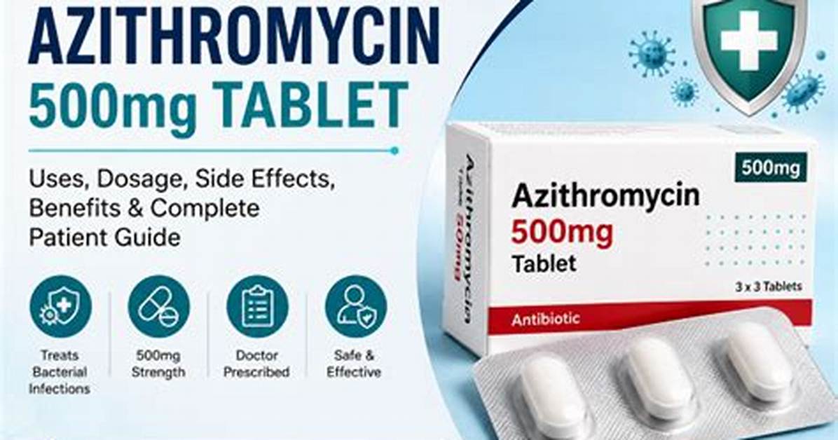 Azithromycin 500Mg Explained Complete Guide to Uses Dosage Cycles and Vital