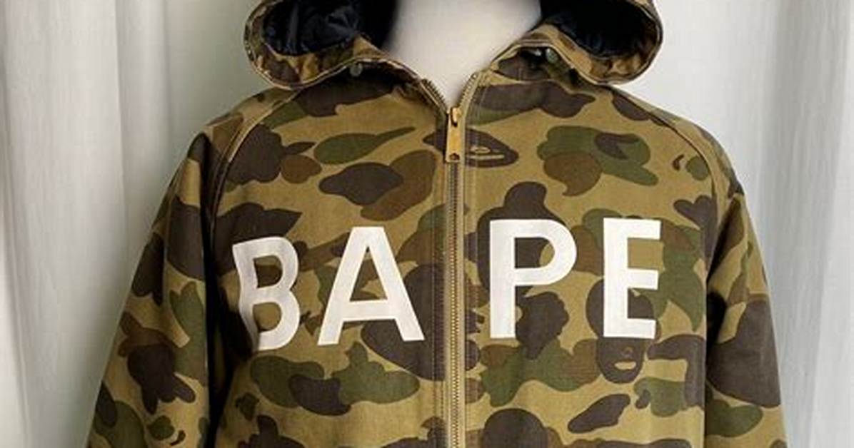 Bape X Carhartt Collector S Guide Sizing Market Valuation And