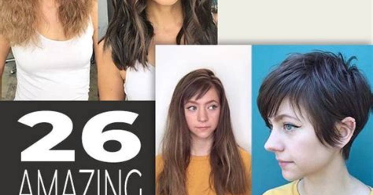 Before and After Diy Haircuts Proof You Can Trim Layers At