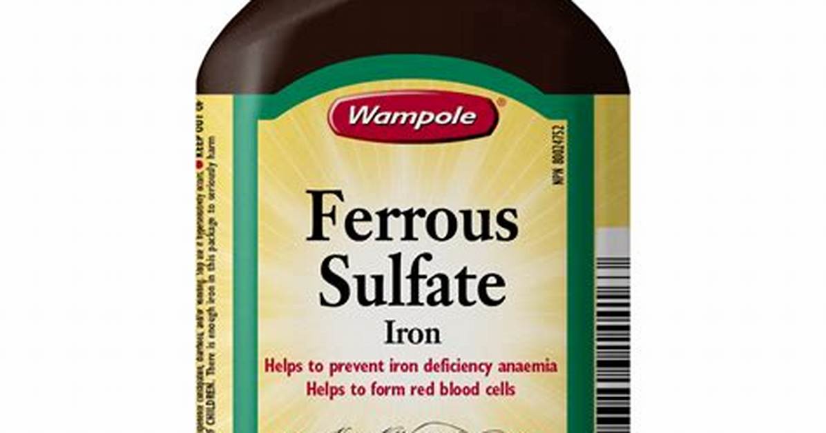 Before and After Ferrous Sulfate Lab Results and Absorption