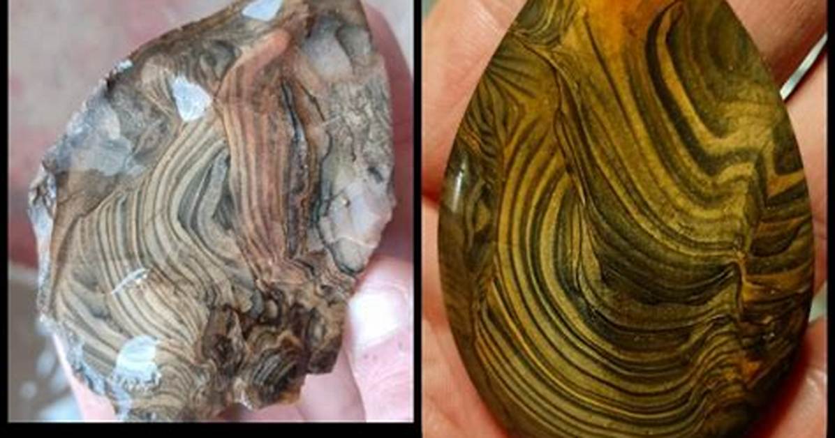 Before and After Polish Testing Lapidary Compounds for That Signature Gem