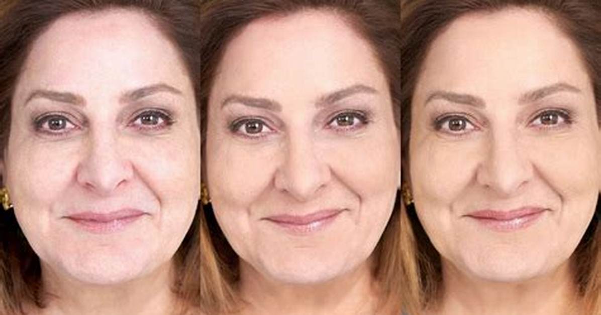 Before and After the Best Light Coverage Foundations On