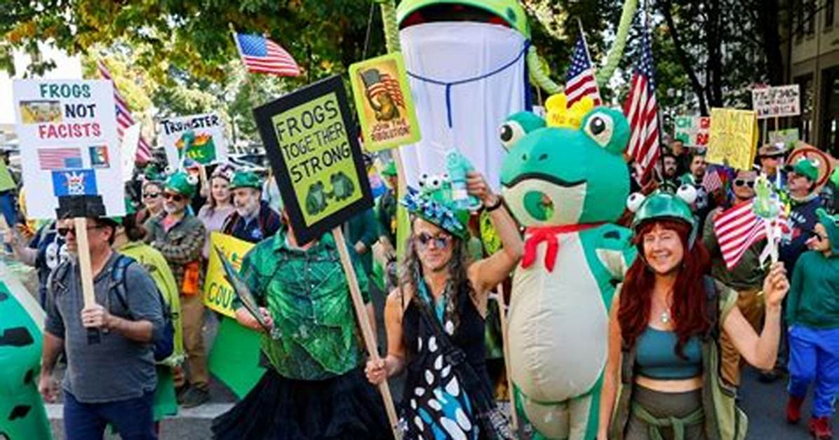 Behind the Frog Suits Why Activists Are Standing up in Costumes at Major