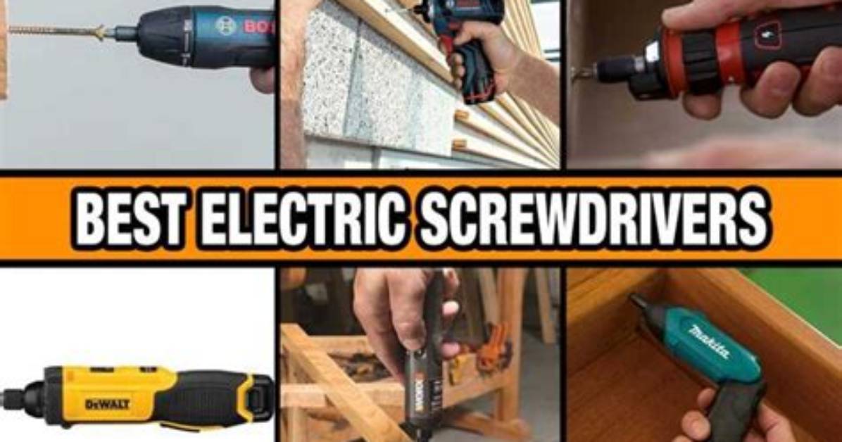 Best Electric Screwdriver Buyer S Guide 2026 What to Buy for Pc Building Diy And