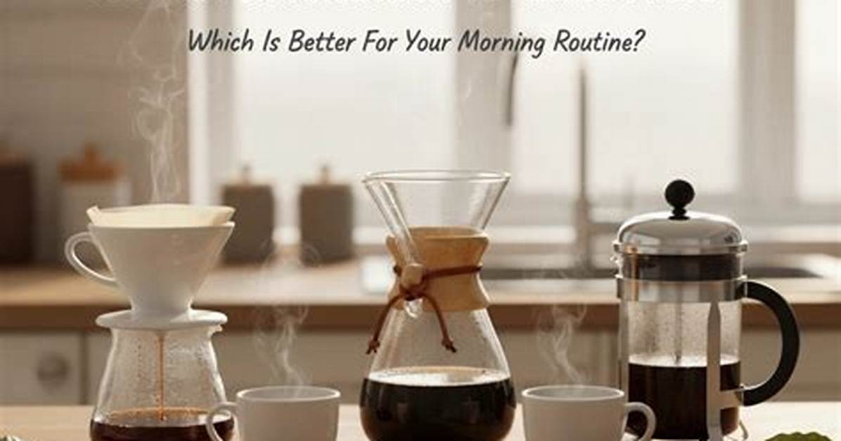 Best Non Electric Brewers Chemex vs French Press in Current
