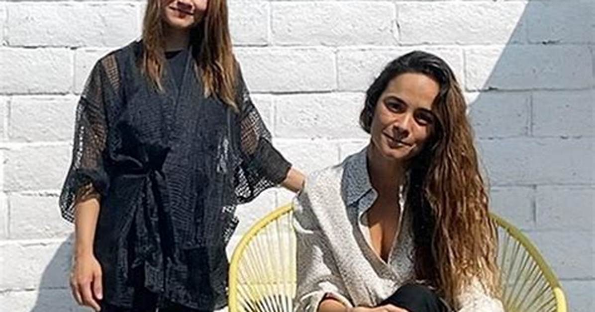 Bianca Comparato and Partner Alice Braga Creative Moves And