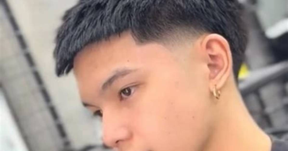 Blowout Taper Buzz Cut Before and After the Ultimate