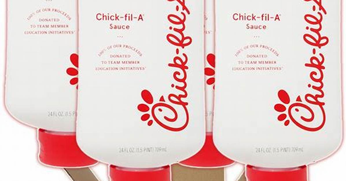 Bottles vs Packets Fact Checking Chick Fil a Sauce Shelf Life And