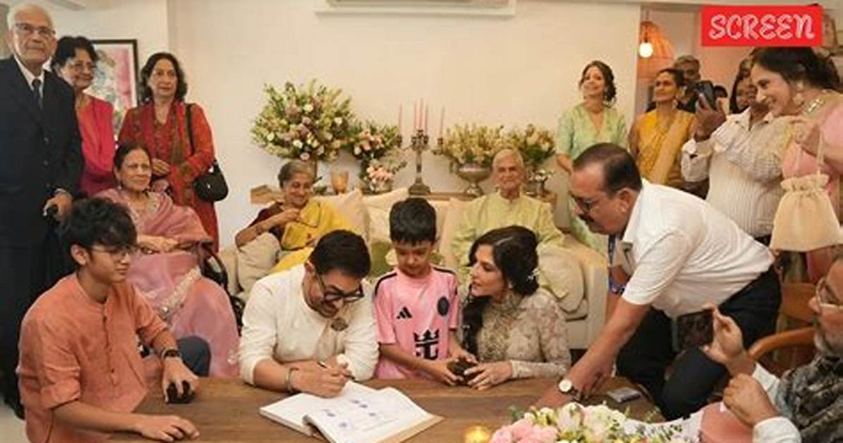 Breaking Down Aamir Khan S Wedding Step by Step Timeline of the Ceremony And
