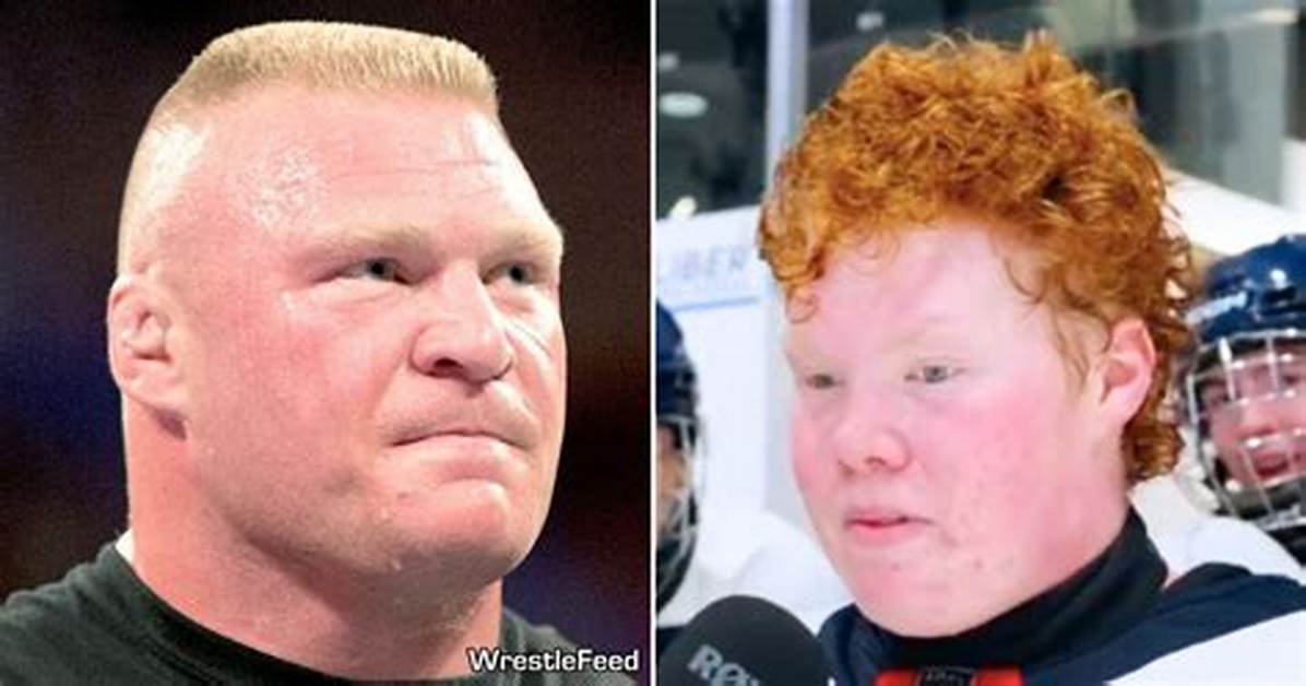 Brock Lesnar S Son Goes Viral Inside the Hockey