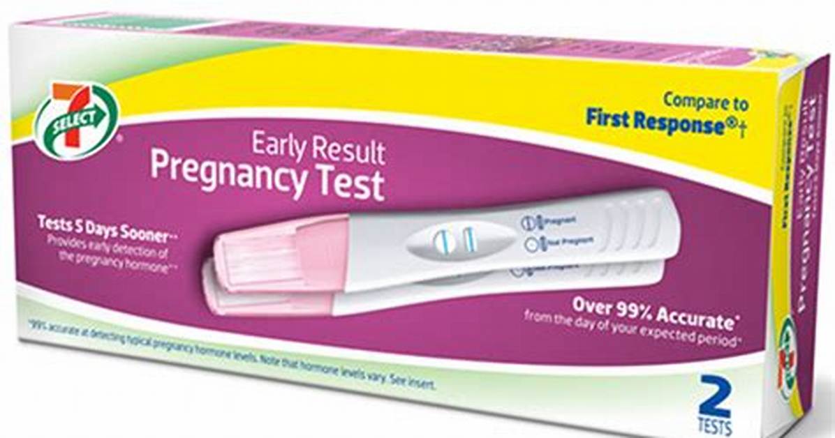 Buying Pregnancy Tests at 7 Eleven Prices Privacy and What To