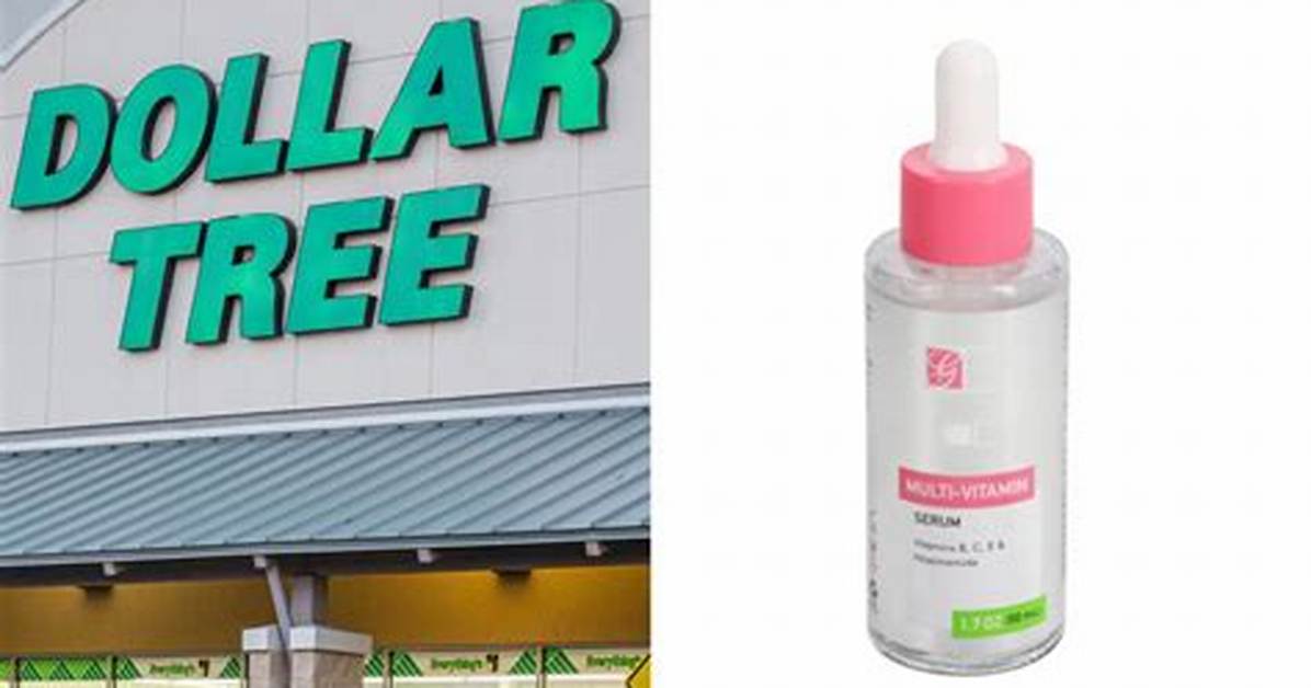 Can a 1 25 Dollar Tree Serum Outperform Luxury Skincare the Truth Behind Skin