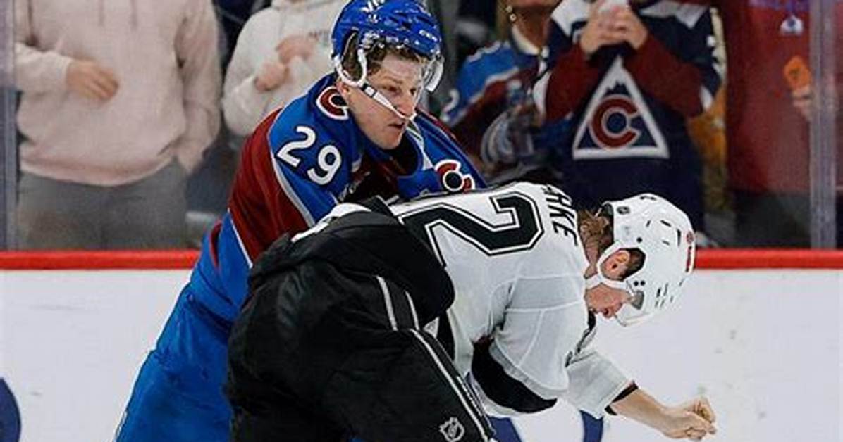Can the Avalanche Afford a Fighting Nathan Mackinnon Answering Fan
