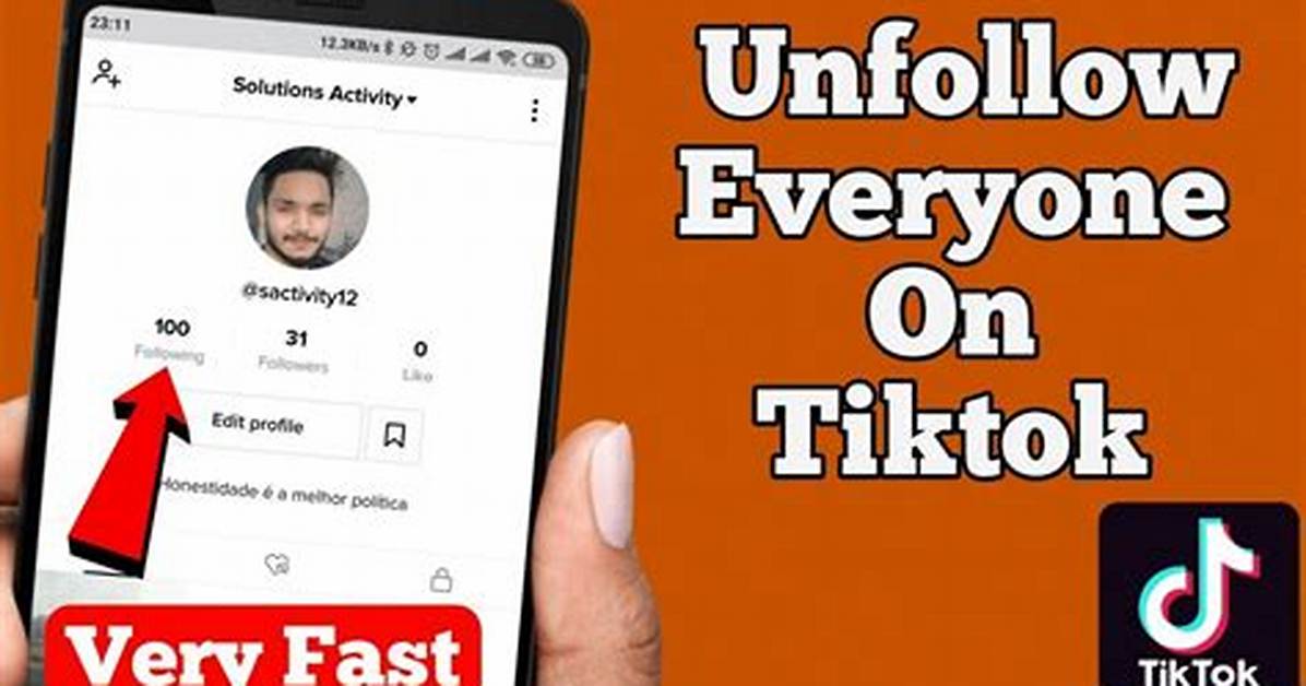 Can You Mass Unfollow on Tiktok Fact Checking Third Party Apps and Ban