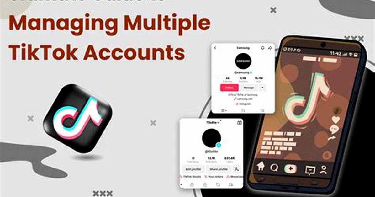 Can You Safely Create Multiple Tiktok Accounts Avoiding Flagging And