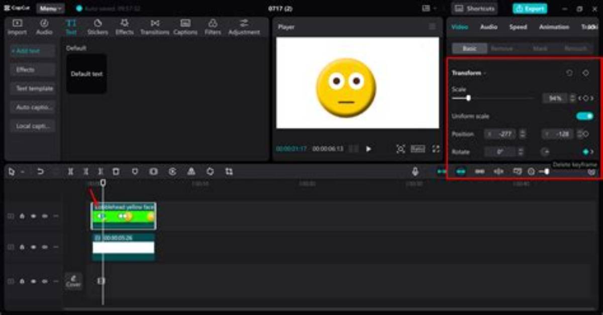 Capcut Text Motion Tested Preset vs Keyframe Slide