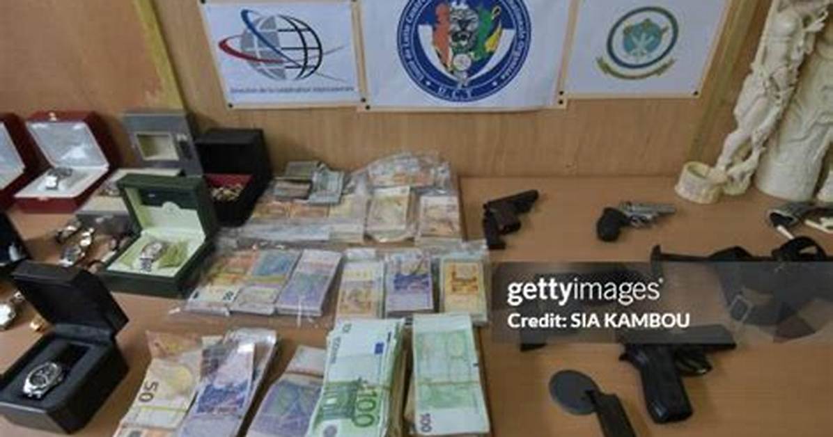 Cash and Confiscated Terminals Photos Reveal What Police Found Inside