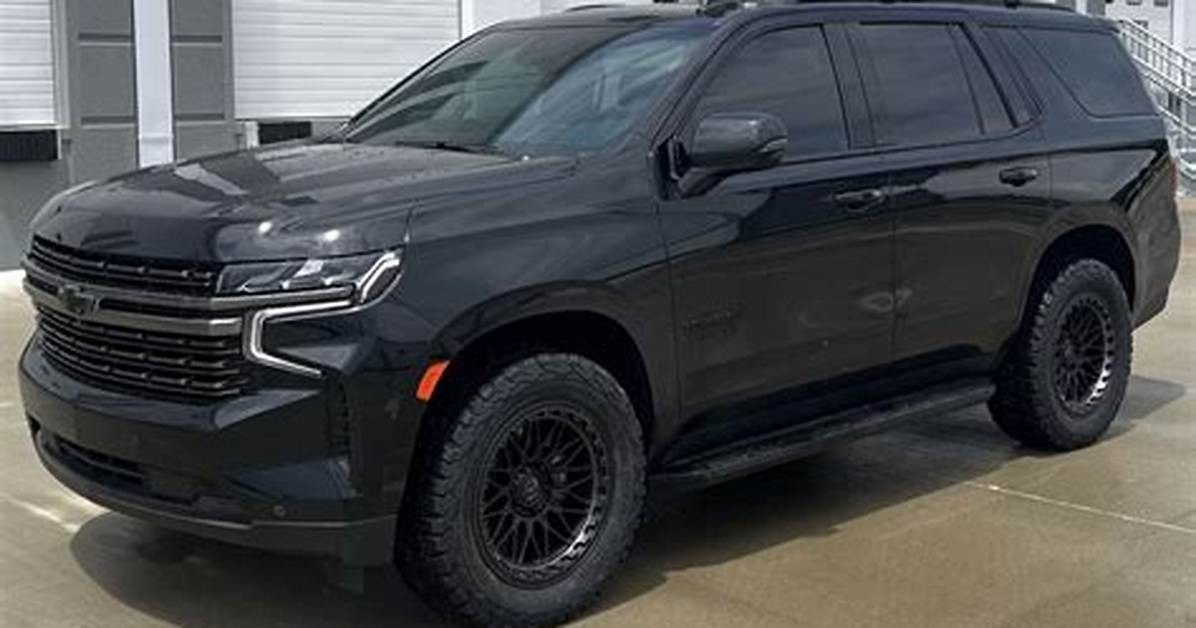 Chevy Tahoe Rst Review Does the Blacked out Package Deliver On