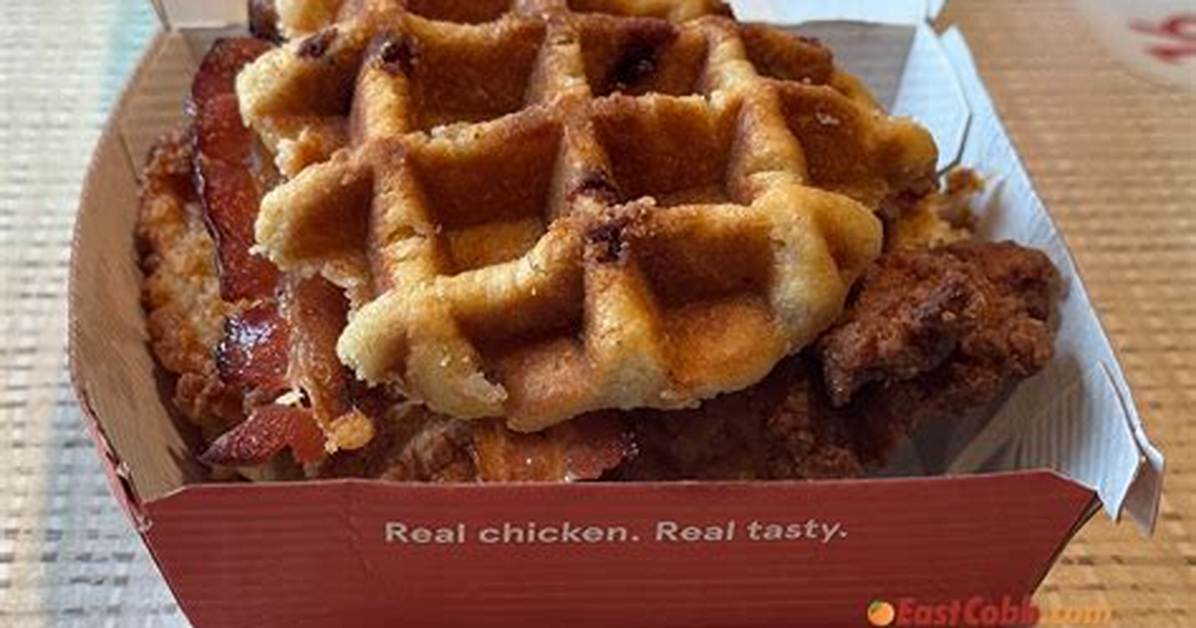 Chick Fil a Chicken Waffles Menu Guide Availability Calories Price And