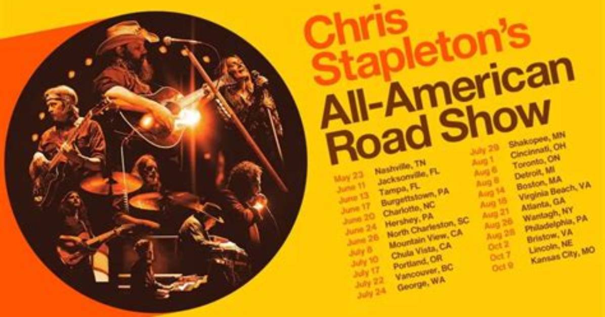 Chris Stapleton 2026 Tour Schedule Exact Timelines Opener Hours And