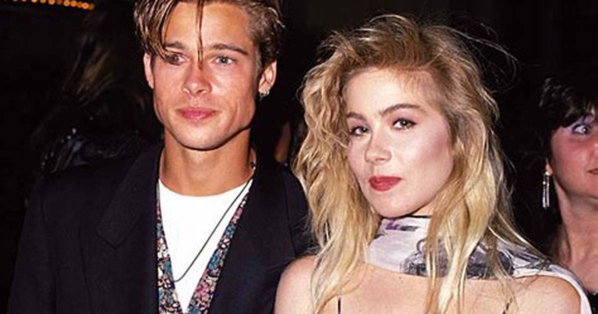 Christina Applegate Finally Reveals the Rocker She Ditched Brad Pitt for at The