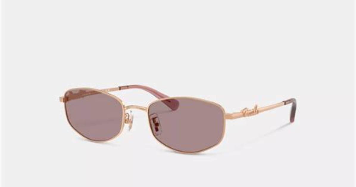 Coach Script Metal Sunglasses Restock Alert Latest Deals And
