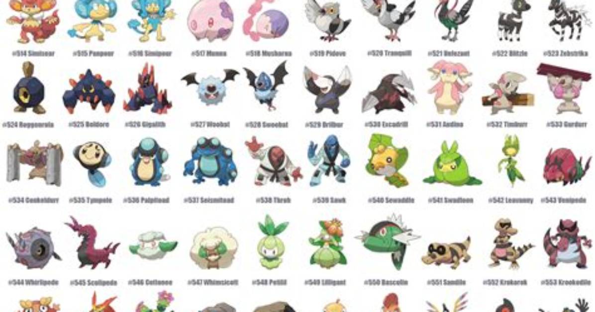 Complete 5Th Gen Pokemon Guide Essential Monsters Lore And