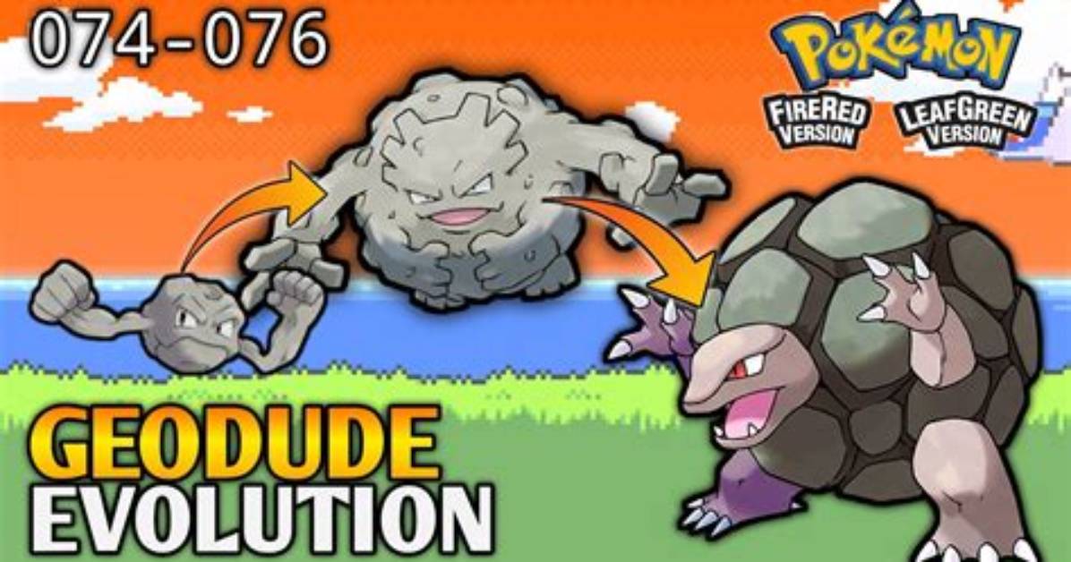 Complete Geodude Evolution Guide Firered Levels Moves And