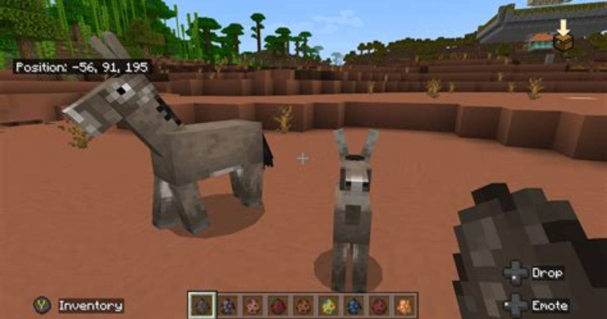 Complete Minecraft Donkey Guide What They Eat How to Tame And