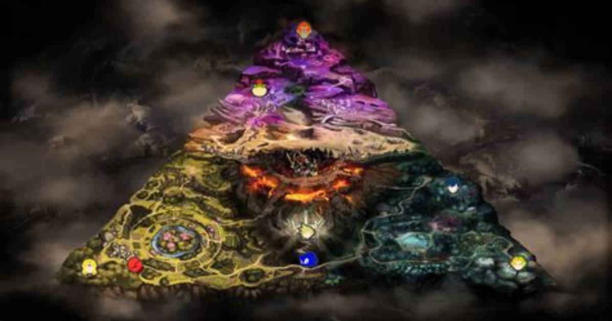 Complete Ssbu Dark Realm Map Breakdown Every Sub Area and Character