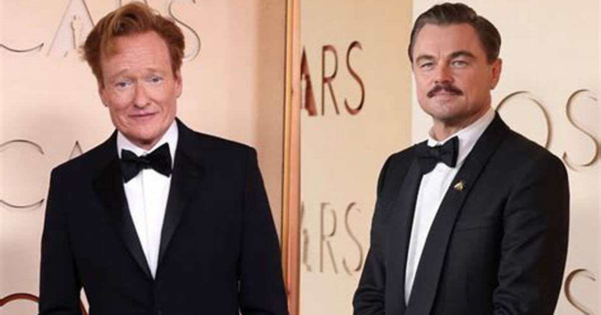 Conan O Brien Crowns Dicaprio King of Memes Inside the Viral Oscars