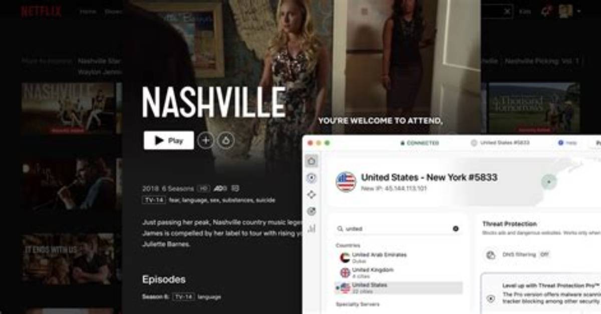 Confirmed Nashville Leaving Netflix Notice Appears For
