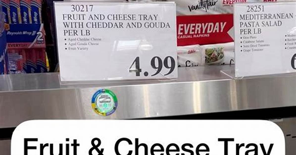 Costco Fruit Tray 2026 Availability