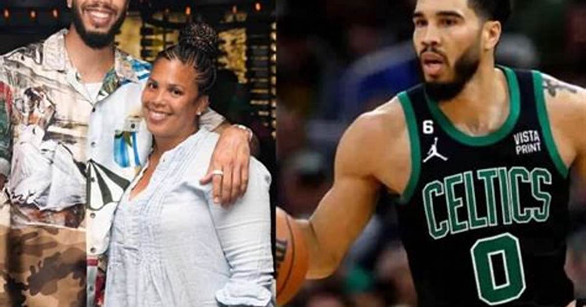 Courtside Photos Capture Jayson Tatum S Mother Supporting His Return to The