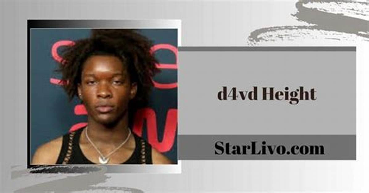 D4Vd Height in Photos Side By