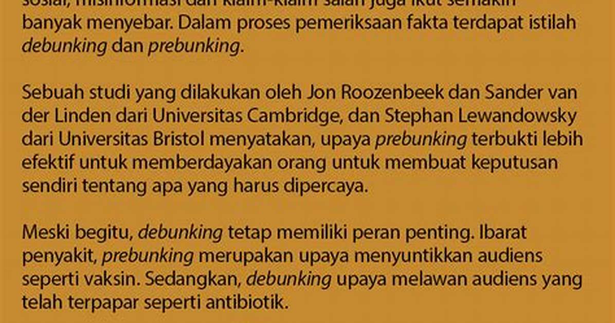 Debunking the Danger Are