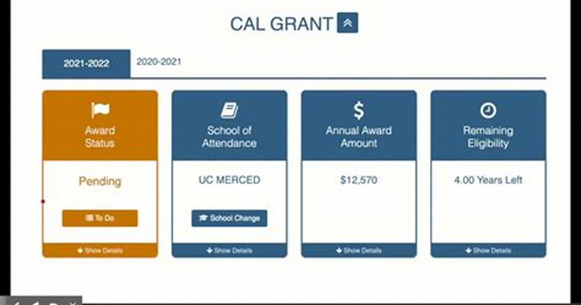 Decoding Your Webgrants 4 Students Dashboard