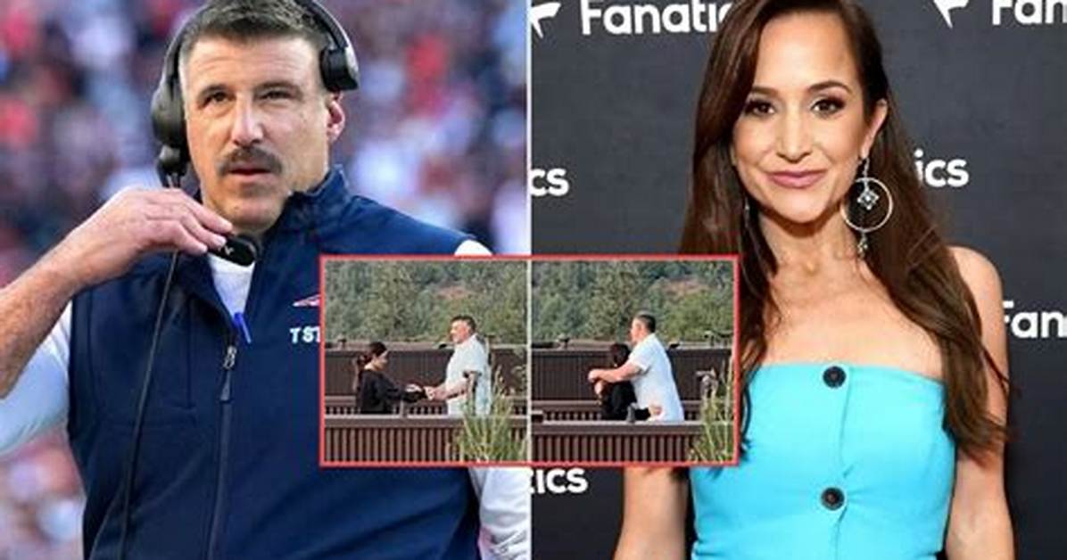 Dianna Russini and Mike Vrabel Photo Controversy Everything You Need To