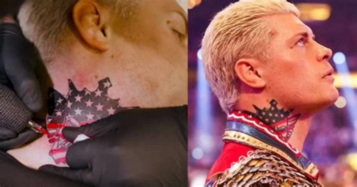 Did Cody Rhodes Regret His Neck Tattoo Fact Checking Rumors Placement Mistakes And