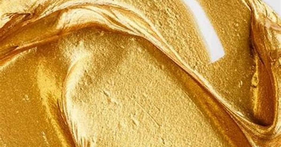Diy Gold Paint Formulation Test Side by Side Swatches And