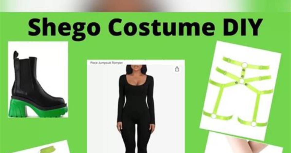Diy Shego Costume Breakdown Step by Step Visual Guide to The