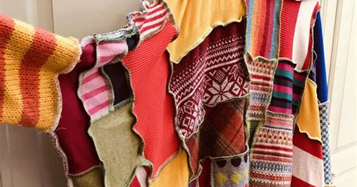 Diy Upcycling vs 200 Designer Sweaters Is Reverse Applique Worth The