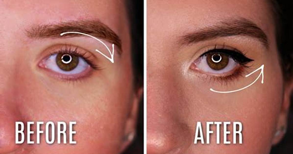 Do Eyeliner Hacks for Downturned Eyes